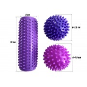 Набір для масажу та МФР EasyFit PVC Set-2 у сумочці