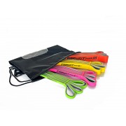 Набор двухслойных резинок для подтягиваний EasyFit Premium 2-45 кг (4 шт)