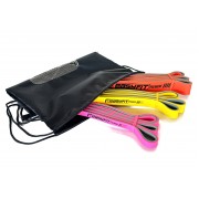 Набор двухслойных резинок для подтягиваний EasyFit Premium 7-45 кг (3 шт)