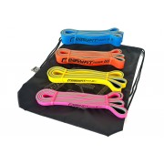 Набор двухслойных резинок для подтягиваний EasyFit Premium 7-63 кг (4 шт)