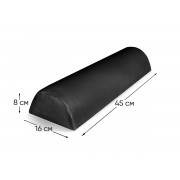 Напіввалик Easyfit 45 см для масажного столу Чорний