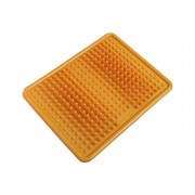 Ортопедичний масажний килимок для стоп EasyFit Acupoint з шипами помаранчевий