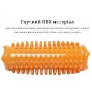 Ортопедичний масажний килимок для стоп EasyFit Acupoint з шипами помаранчевий