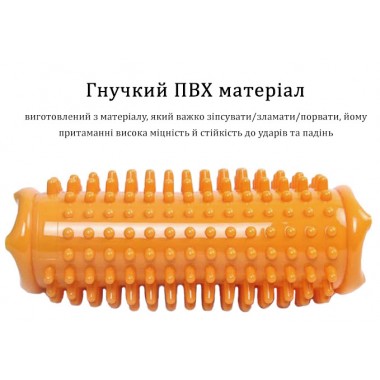 Ортопедичний масажний килимок для стоп EasyFit Acupoint з шипами помаранчевий