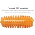 Ортопедичний масажний килимок для стоп EasyFit Acupoint з шипами помаранчевий