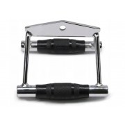 Ручка для нижньої тяги подвійна EasyFit (обгумовані ручки)