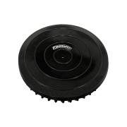 Півсфера масажна кіндербол EasyFit 16 см м'яка чорна