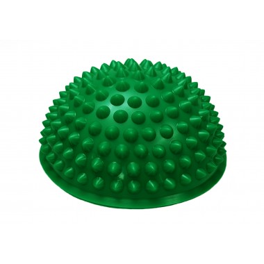 Півсфера масажна кіндербол EasyFit 15 см жорстка зелена