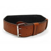 Пояс атлетичний EasyFit DeciBelt (шкіра) коричневий 2XL
