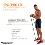 Резиновая петля EasyFit 6-31 кг Черная
