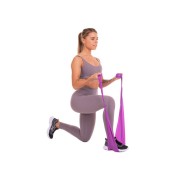 Лента латексная EasyFit 0.35 мм для пилатеса и йоги зеленая