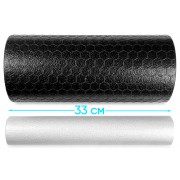 Масажний ролик EasyFit LightWeight 33х14 см з масажером для стоп 33х5 см