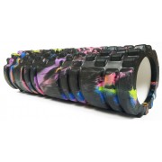 Массажный роллер EasyFit Grid Roller Multi 30 см черный