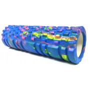Массажный роллер EasyFit Grid Roller Multi 30 см синий