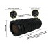 Масажний ролик EasyFit Solid Roller v.1.1s 33 см чорний Масажний ролик EasyFit Solid Roller v.1.1s 33 см чорний