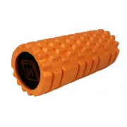 Массажный ролик EasyFit Solid Roller v.1.1s 33 см оранжевый