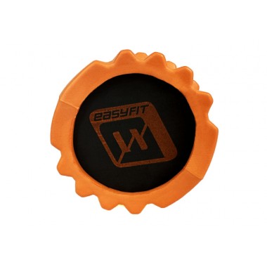 Масажний ролик EasyFit Solid Roller v.1.1s 33 см помаранчевий