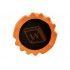 Масажний ролик EasyFit Solid Roller v.1.1s 33 см помаранчевий
