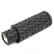 Массажный ролик EasyFit Grid Roller Double 33 см Черный