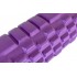 Массажный ролик EasyFit Grid Roller 33 см v.1.1 прочный массажер (фиолетовый)