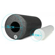 Масажний ролик EasyFit LightWeight 33х14 см з масажером для стоп 33х5 см