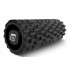 Масажний ролик EasyFit Grid Roller 33 см v.1.1 міцний масажер (чорний)