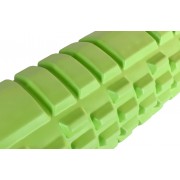Масажний ролик EasyFit Grid Roller 33 см v.1.1 міцний масажер (салатовий)