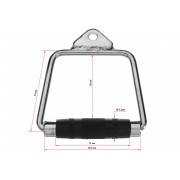 Ручка для тяги EasyFit обгумована закрита