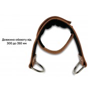 Манжета EasyFit F9 коричнева для тяги на тренажері (шкіра)