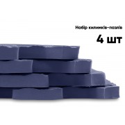 Татамі мат EasyFit SwallowTail (60х60 см) пазл хвіст ластівки синій