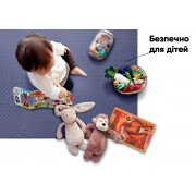 Татамі мат EasyFit SwallowTail (60х60 см) пазл хвіст ластівки синій