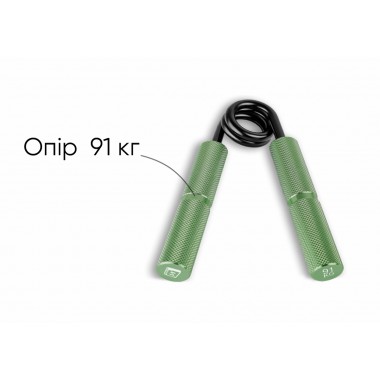 Кистевой эспандер EasyFit Hand Grip PRO 91 кг зеленый (200 lb)