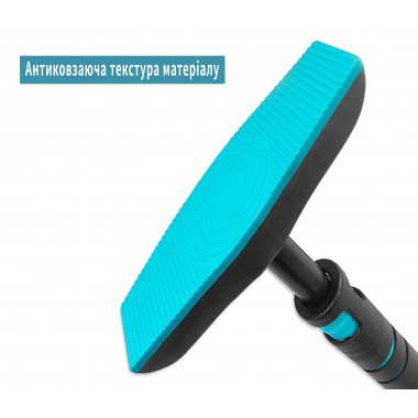 Розсувний розпірний турнік EasyFit BlueGymBar 95-120 см