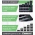 Обтяжувачі для ніг та рук EasyFit набірні 0,5-2,5 кг (пара) Обтяжувачі для ніг та рук EasyFit набірні 0,5-2,5 кг (пара)