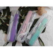 Мини Гофре утюжок для волос дорожный, для прикорневого объема ProGemei GM2986