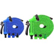 Шланг для полива X HOSE 30 м с распылителем, садовый шланг, поливочный шланг для сада