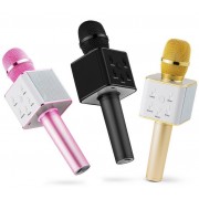 Bluetooth микрофон для караоке Q7 Блютуз микро + ЧЕХОЛ