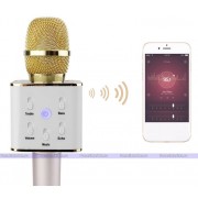 Bluetooth микрофон для караоке Q7 Блютуз микро + ЧЕХОЛ
