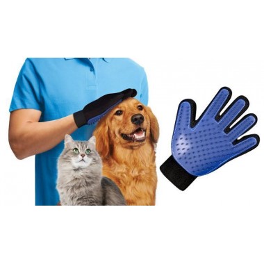 Перчатка для вычесывания шерсти True Touch, Тру Тач, Pet Glove