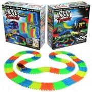 Гоночная трасса MAGIC TRACК 220 деталей / Mеджик Трек