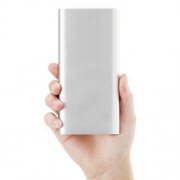 Повер банк Xiaomi 20800 mAh Power Bank Внешний Аккумулятор СЕРЕБРО