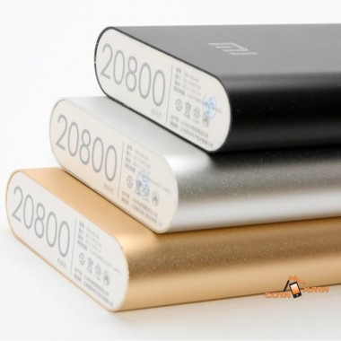 Повер банк Xiaomi 20800 mAh Power Bank Внешний Аккумулятор СЕРЕБРО