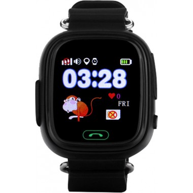 Смарт-часы детские UWatch Q90 GPS контроль звонки сообщения SOS Wi-Fi