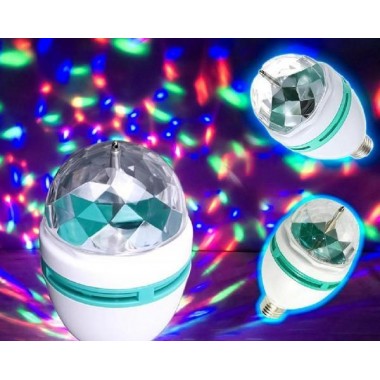 Диско лампа LASER Rotating lamp,вращающаяся светодиодная диско лампа, диско шар для вечеринок. Лучшая Цена!