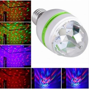 Диско лампа LASER Rotating lamp,вращающаяся светодиодная диско лампа, диско шар для вечеринок. Лучшая Цена!