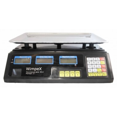 Торговые Весы электронные 50 кг 4V Wimpex  sa90331 Черный Лучшая цена!