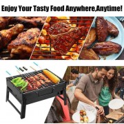 Складной барбекю гриль портативный мангал BBQ Grill Portable - жаропрочный Лучшая цена!