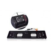 Камера заднего вида в рамке номерного знака 16 LED HD CCD Night Vision R314