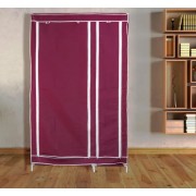 Тканевый шкаф складной STORAGE WARDROBE KM-105 на 2 секции (106х45х170 см), органайзер для одежды