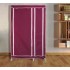Тканевый шкаф складной STORAGE WARDROBE KM-105 на 2 секции (106х45х170 см), органайзер для одежды Тканевый шкаф складной STORAGE WARDROBE KM-105 на 2 секции (106х45х170 см), органайзер для одежды